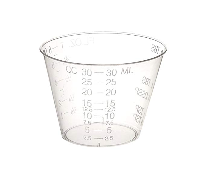 Ps Pp Hospital Cheap Custom 30ml 60ml Disposable Plastic Measuring Medicine Cups For China Supplier