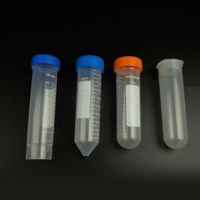 50ml micro flat bottom screw cap urine centrifuge tube